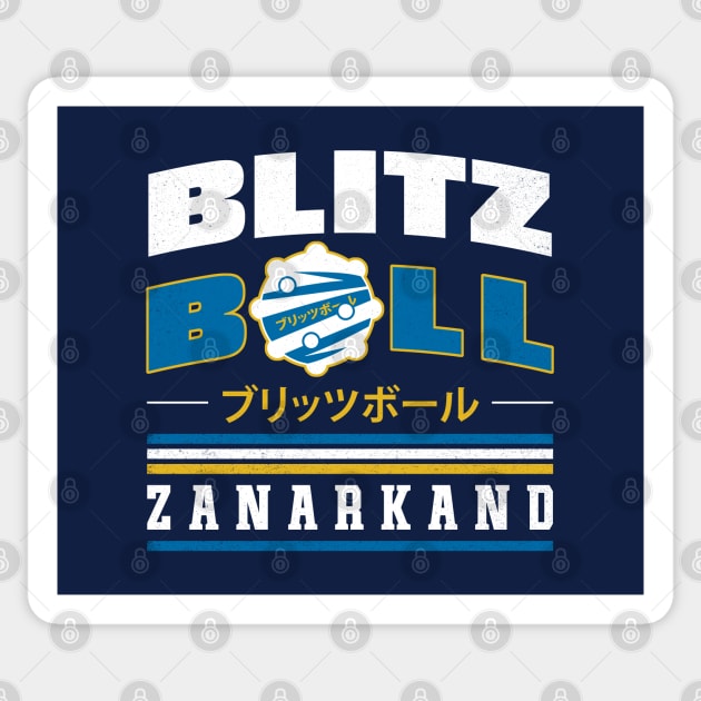 Blitzball Vintage Sticker by Lagelantee